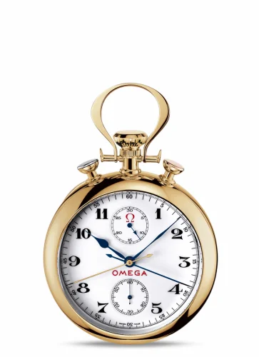 Omega Olympic Pocket Watch 1932 Yellow Gold 5109.20.00 (51092000)